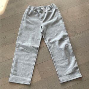 Aritzia Golden - Replenish Track Pants. NWT. Heather Chrome colour. Sz M